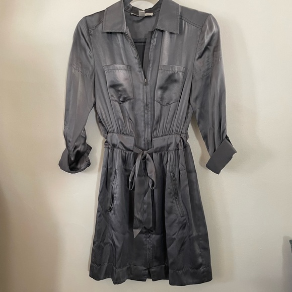 Banana Republic Dresses & Skirts - Gray silk dress - Banana Republic